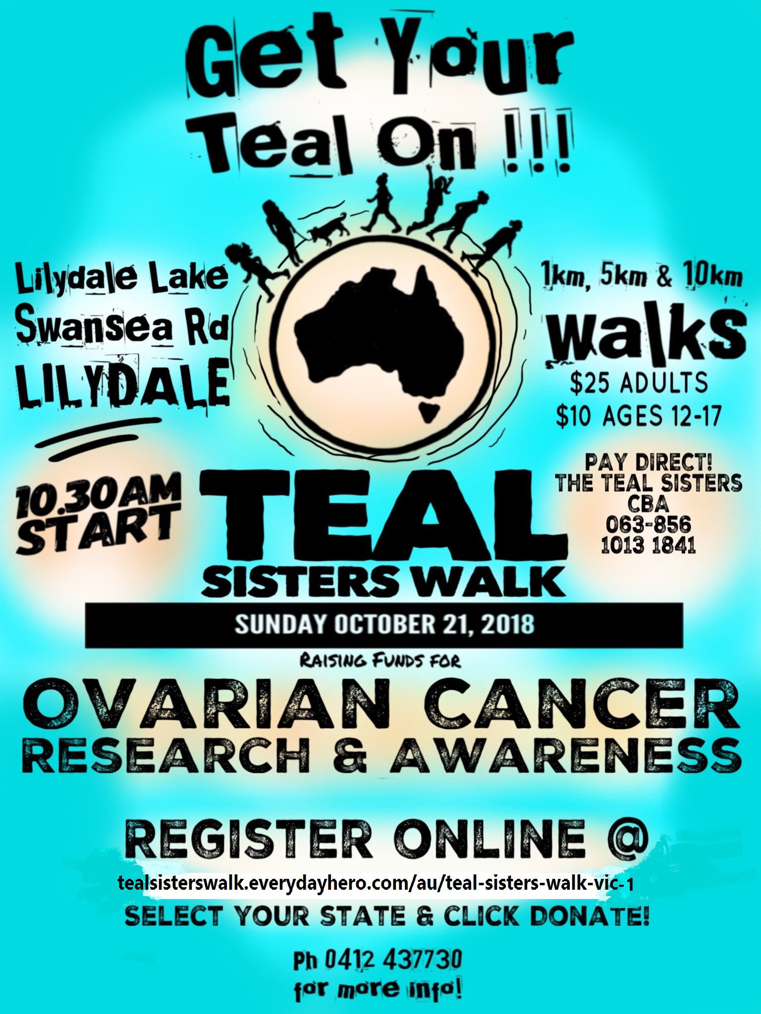 OCA Teal Sisters Walk